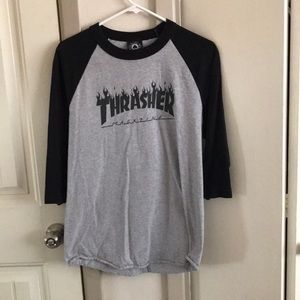 3/4 sleeve thrasher shirt
